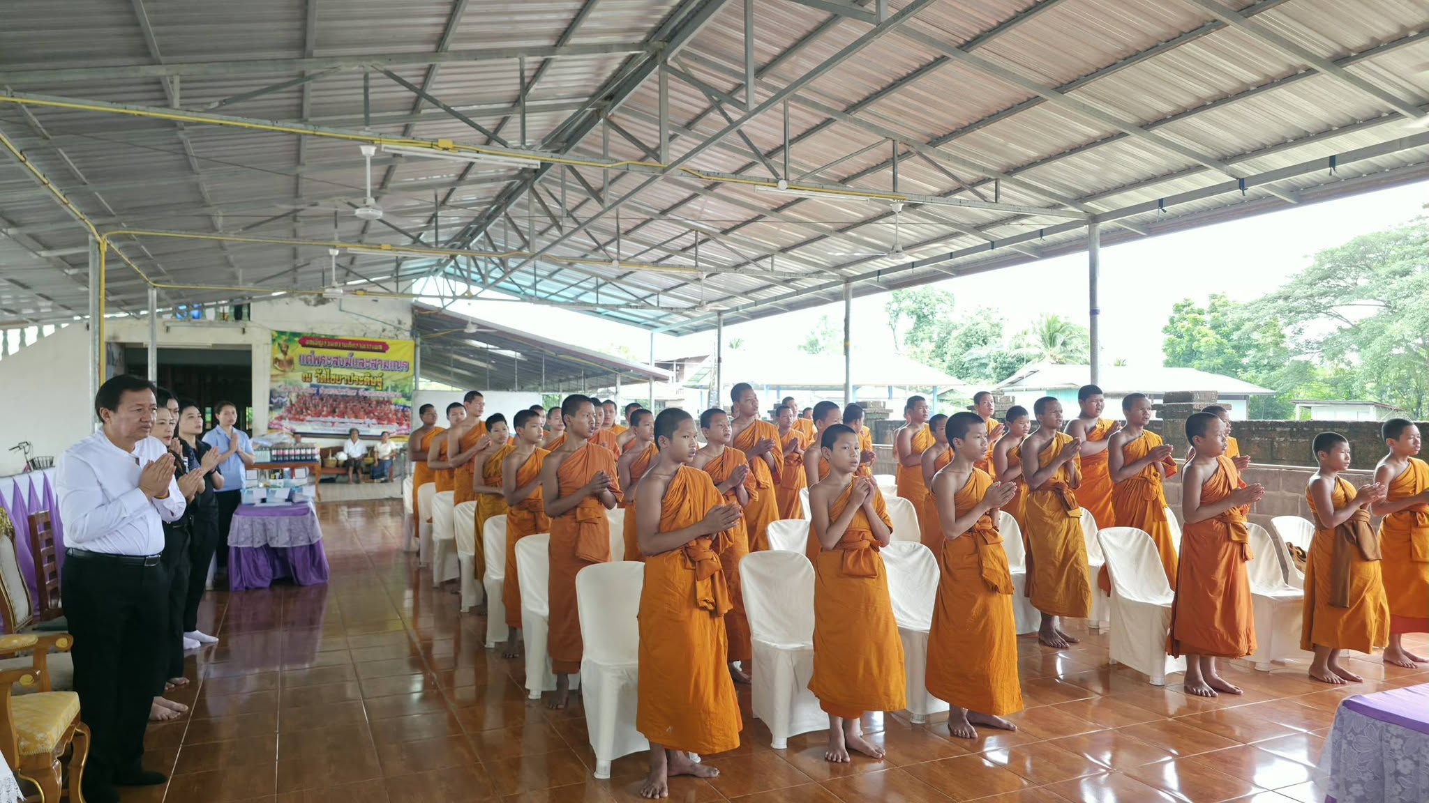 โครงการสร้างเครือข่ายพระอาสาสมัครส่งเสริมสุขภาพประจำวัด